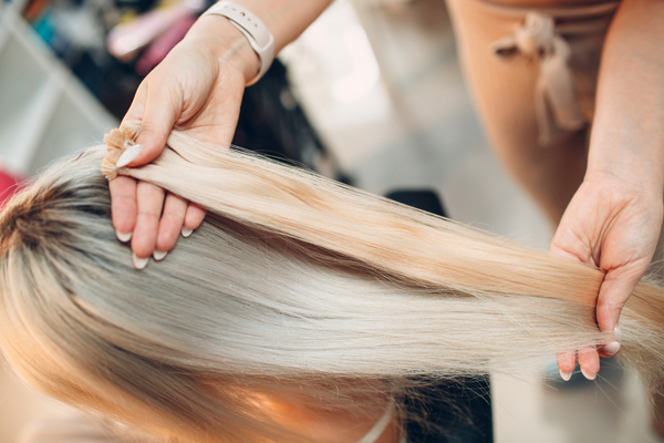 <center>The Art of Seamless Blending: How to Master Hair Extensions with Different Textures</center>